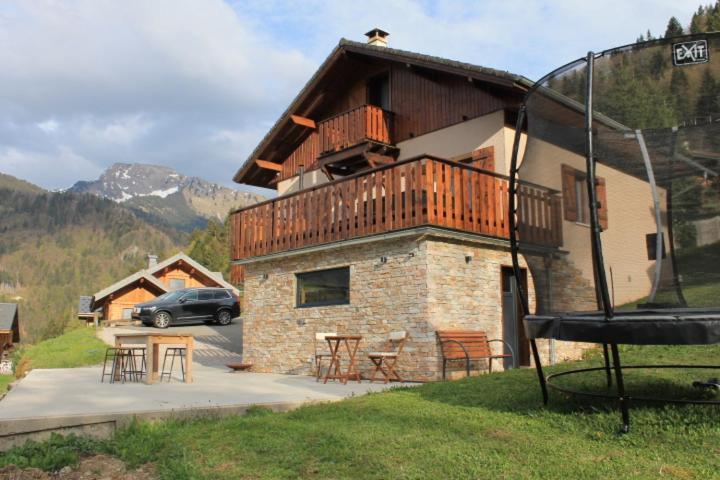 Chalet Avenir Saint-Jean-dʼAulps Exterior foto